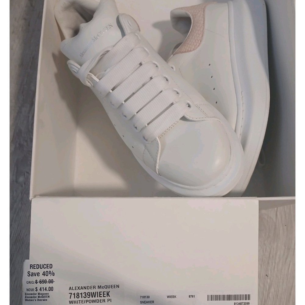 Alexander McQueen Women's White Sneakers